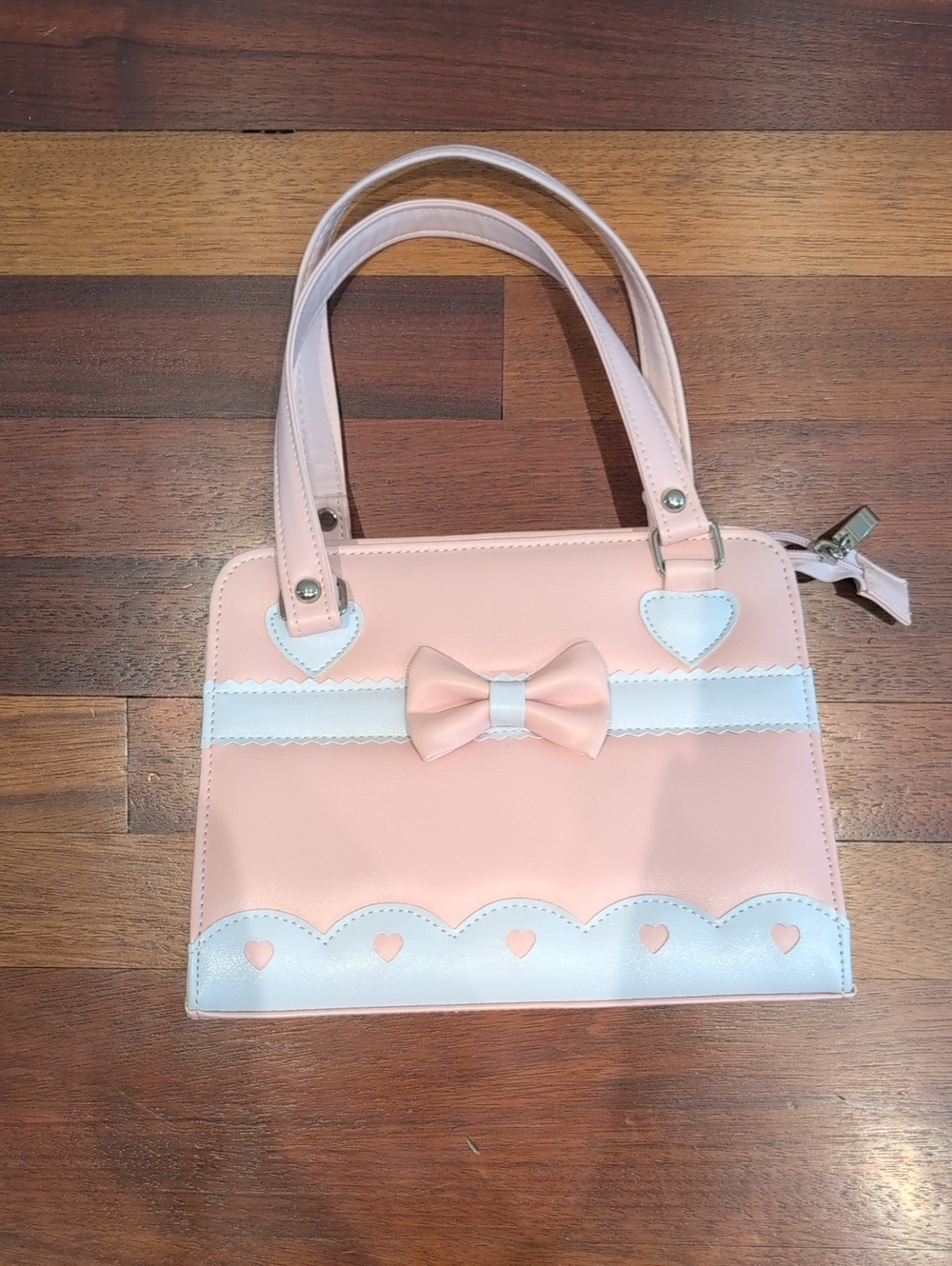 Lolita J fashion Pink Heart Handbag Purse Loris